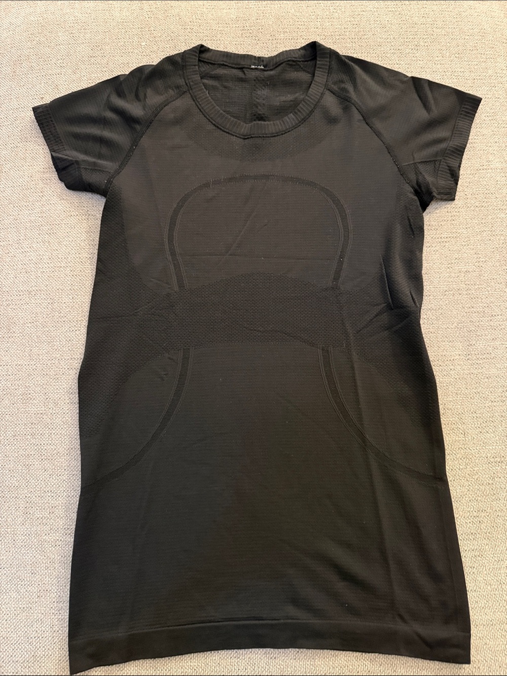 Lululemon Swiftie Black Short-Sleeve